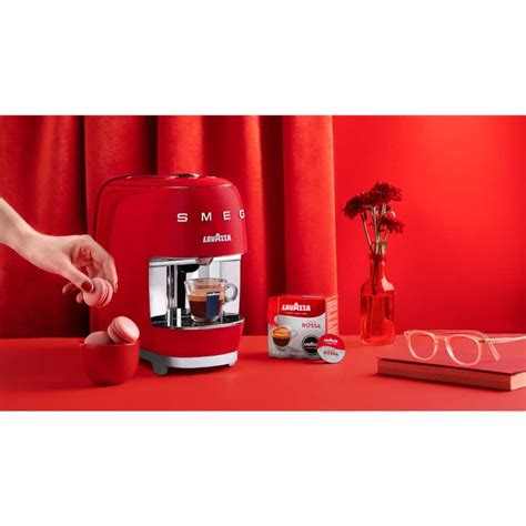 Lavazza A Modo Mio Smeg Capsule Machine Red 18000458 Gimmie