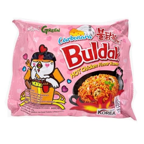 Jual SAMYANG Mie Instan Hot Chicken Ramen Buldak Carbonara 130 Gram Shopee Indonesia