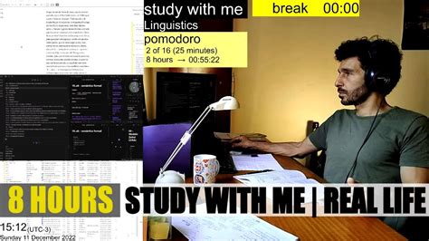 Live Study With Me Hours Pomodoro Estudia Conmigo Rain Sounds