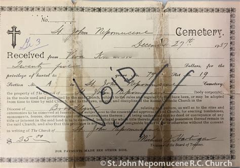 St Trinity Cemetery: History and Burial Service Overview 7