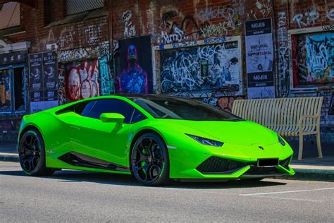 Lamborghini Huracan Green - Perth Super Car Hire