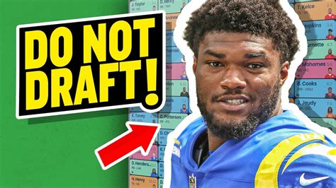 8 Players To Avoid In Fantasy Drafts Youtube