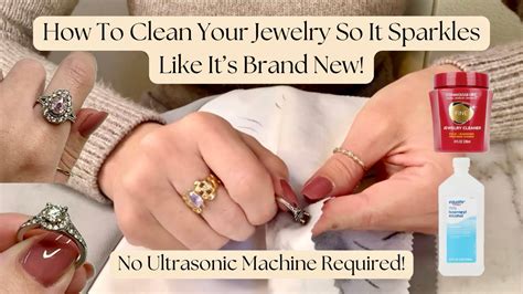 How To Clean Your Jewelry No Ultrasonic Machine Required YouTube