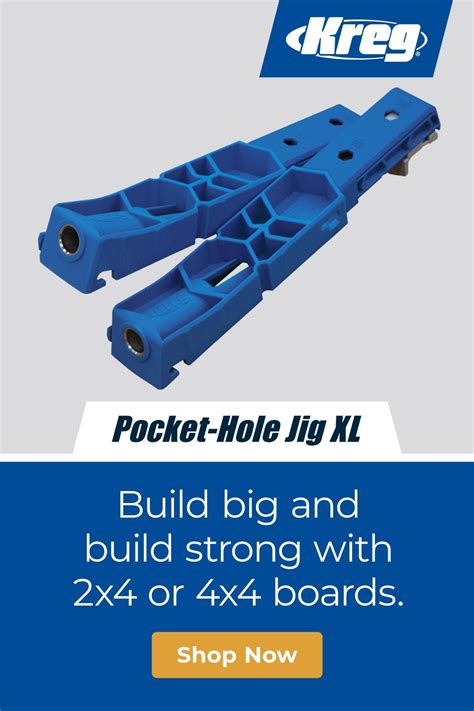 Kreg® Pocket Hole Jig Xl Kreg Pocket Hole Jig Pocket Hole Jig