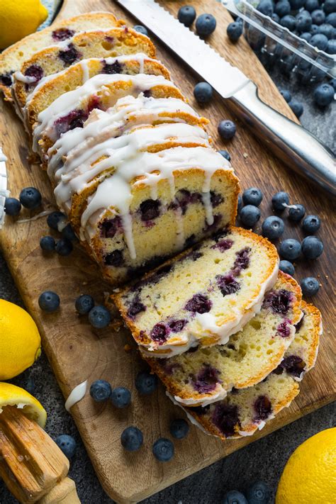 Pain Aux Bleuets Et Au Citron