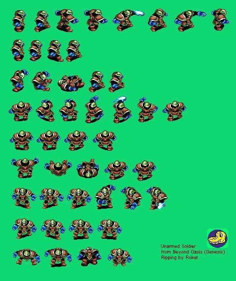 Resultado De Imagen De Story Of Thorbeyond Oasis Sprite Sheets