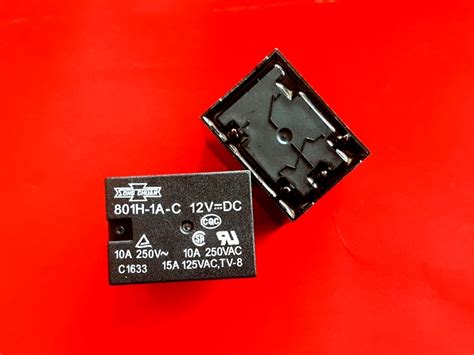 801H-1A-C, 12VDC Relay, SONG CHUAN Brand New!! - Other