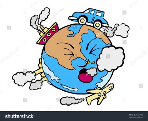 Polluted Earth Stock Photo 30521503 : Shutterstock