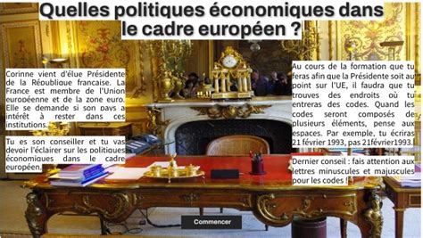 Quelles Politiques Conomiques Dans Le Cadre Europ En