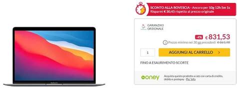 Macbook Air M In Super Offerta A Euro Su Eprice