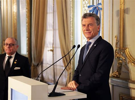 El Presidente Mauricio Macri Dio La Bienvenida A Los Cancilleres Que