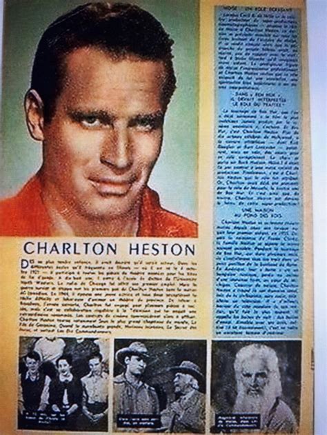 Pin by Janet Duhon on Charlton Heston and Fans | Rare photos, Charlton ...