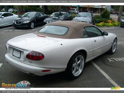 2001 Jaguar Xk Xk8 Convertible White Onyx Cashmere Photo 6