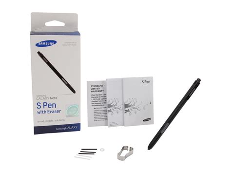 Samsung Black S Pen W Eraser For Galaxy Note 2 Et S200ebegsta