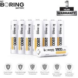 Jual My Boring Battery AA 2800 MAh 4 Pack Baterai AA Rechargeable