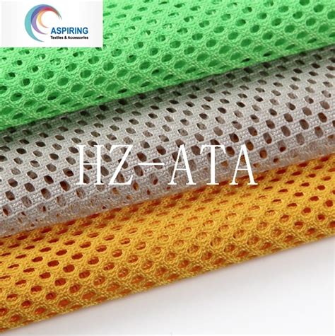 Polyester D Air Mesh Fabric For Sport Shoes Air Mesh Fabric And