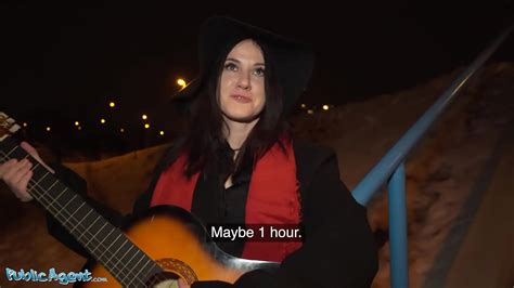 Public Agent Cute Busking Babe Screws Stranger For Cash Xnxx