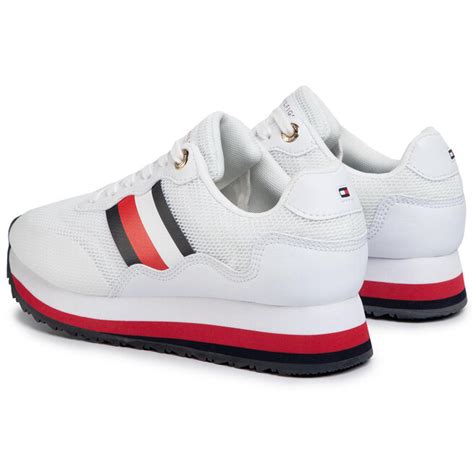 Sneakers Tommy Hilfiger Sporty Tommy Retro Runner Fw Fw White Ybs