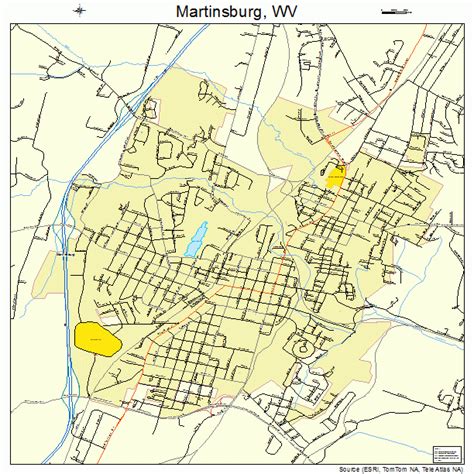 Martinsburg Wv City Limits Map - Channa Antonetta