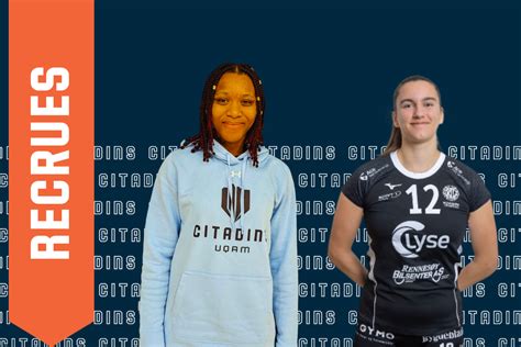 Deux Recrues De Choc En Volleyball Citadins Sports Universitaires