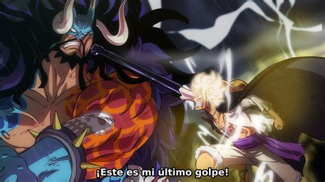 One Piece Capitulo El Ataque De Luffy Destruye A Kaido Youtube