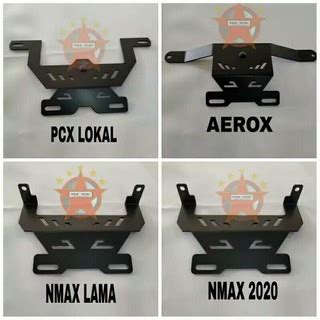 Jual Breket Tatakan Plat Nomor Cha Ready Nmax Lama Nmax New 2020 Aerox