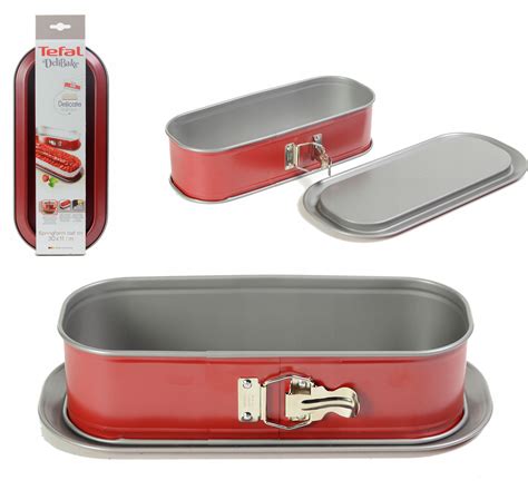 Keksówka TEFAL DeliBake J1640374 Forma do pieczenia ROZKŁADANA 30x11cm ...