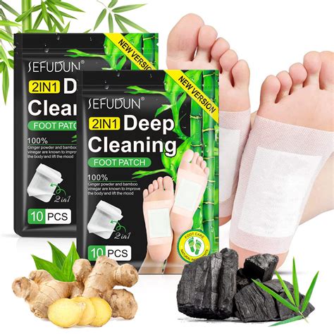 Buy Tudiqe 20PCS Upgrade Foot Pads, 2-in-1 Deep Cleansing Foot Pads ...