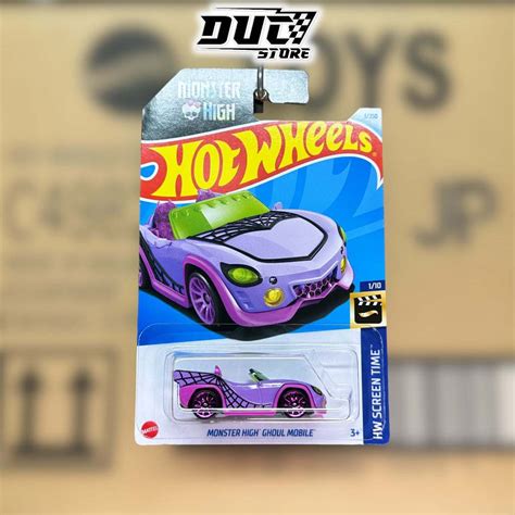 Hot Wheels Monster High Ghoul Mobile Model Car Basic Case A 2024 Shopee Philippines