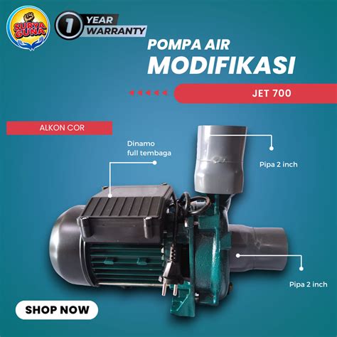 Jual Pompa Air Modifikasi Jet Pipa Dim Sanyo Obohan Hemat Listrik