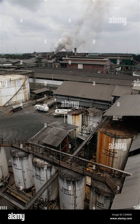 Sugar Cane Refinery Near Guayaquil In Ecuador Stock Photo Alamy