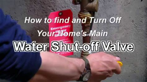 3 Ways To Turn Off Your Water Supply Quick And Easy