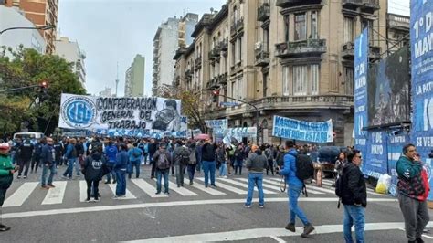 Tras La Media Sanción De La Ley Bases La Cgt Acusó Al Gobierno De Un Ajuste Brutal Y Ratificó