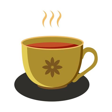Green Cozy Cup Of Hot Coffee Or Tea Isolated On A White Background Vector Art At Vecteezy