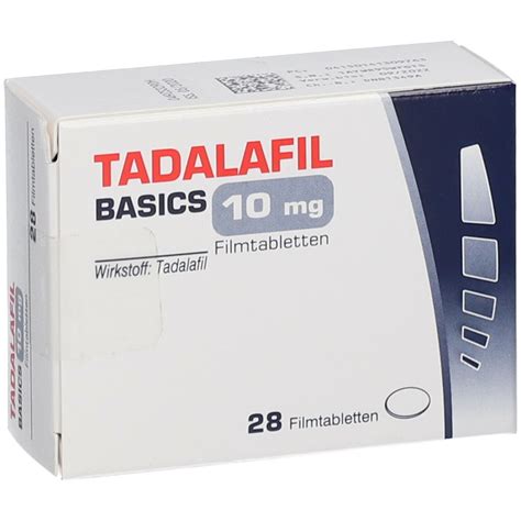 Tadalafil Basics 10 Mg 28 St Mit Dem E Rezept Kaufen Shop Apotheke