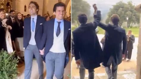 VIDEO Fiesta de matrimonio gay en capilla católica desata escándalo en España Quinta Fuerza