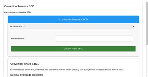 Convertidor Binario A BCD Convertir Bit A BCD