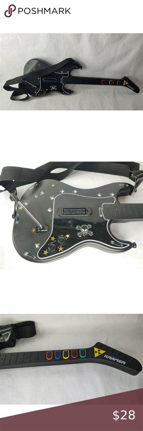 Guitar Hero Kramer Striker RedOctane Wireless PS Guitar Hero