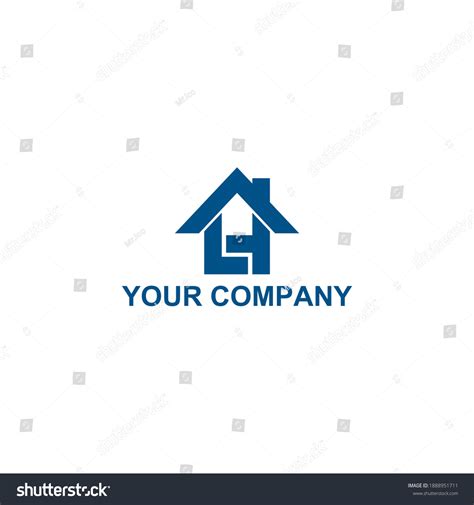 Lh Icon Vector Logo Design Lh Stock Vector (Royalty Free) 1888951711