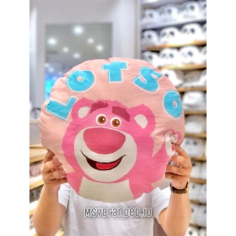 Jual Boneka Lotso 35cm Wangi Strawberry Lotso Collection Miniso READY