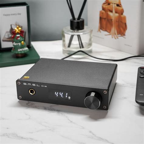 SMSL D12 AK4493S Bluetooth 5.0 MQA DAC & Headphone Amplifier — HiFiGo