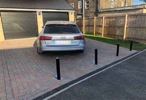 Vehicle Security Bollards - Electric Vehicle Charger Installation