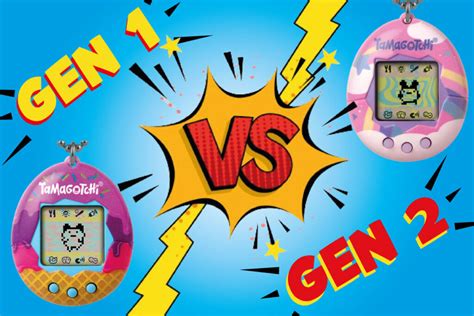 Tamagotchi Gen 1 Vs Gen 2