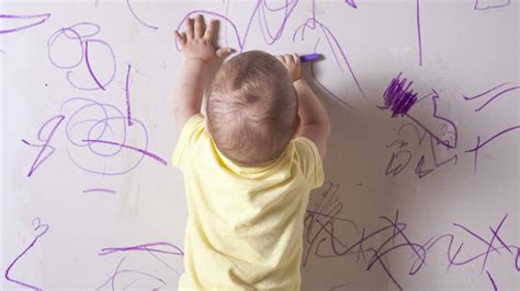 Erase Crayon Marks From Your Wall With An Easy Hack