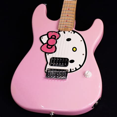 Squier Hello Kitty Stratocaster Mod Pink Snic060537246 Reverb