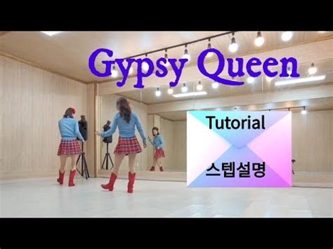 Tutorial Gypsy Queen Line Dance Improver Momolinedance Youtube