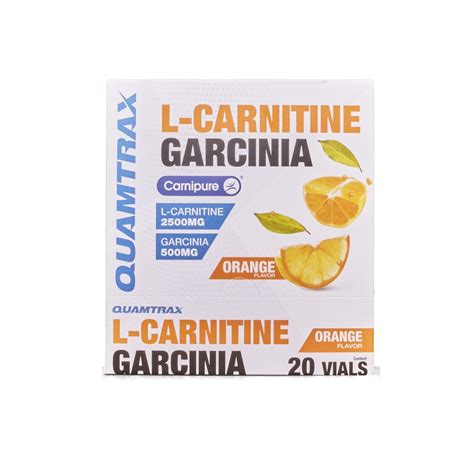 L-Carnitine 2500 Garcinia 500 - QUAMTRAX