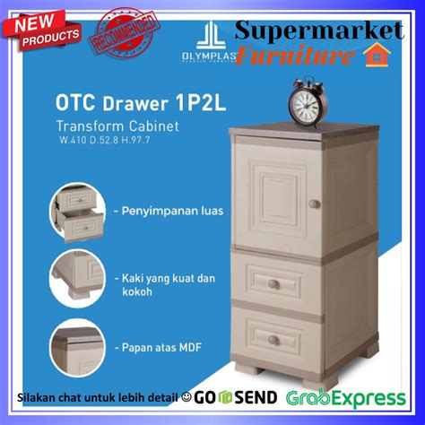 Jual Olymplast Otc Drawer P L Laci Lemari Cabinet Plastik Pintu