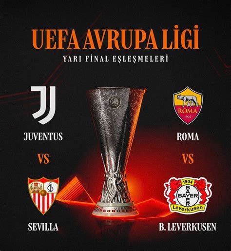 Uefa Avrupa Liginde Yarı Finale Yükselen Takımlar Ve Eşleşmeler Belli Oldu