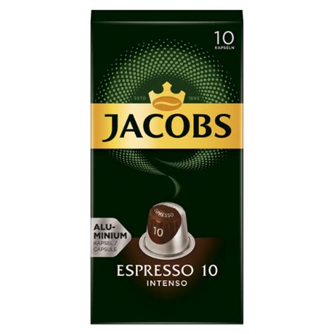 JACOBS INTENSO CAPSULES - 10PC - Grays Home Deliveries